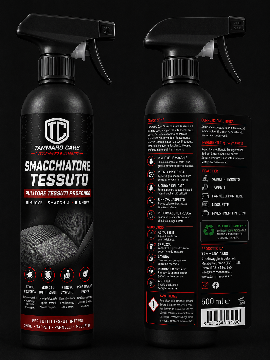 Smacchiatore Tessuti 500ml